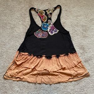 Free People patchwork tank